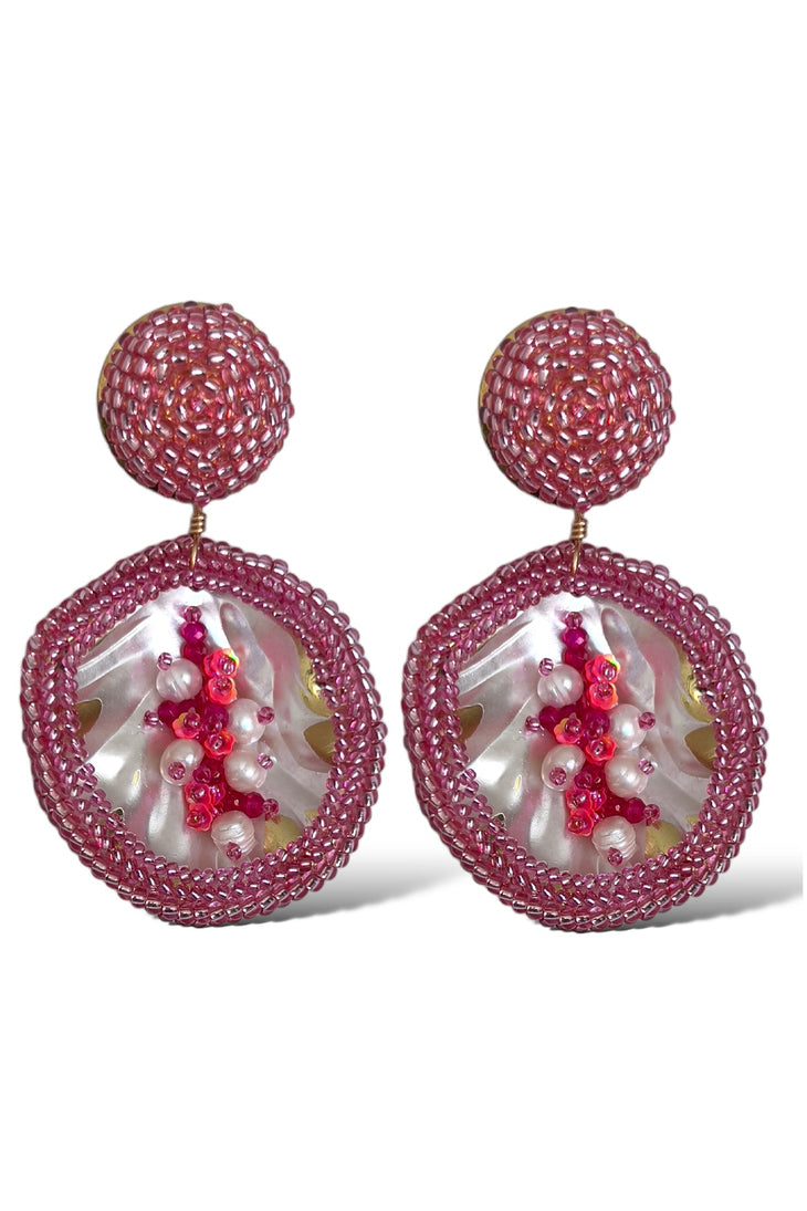 JEWELRY - Cefalú Earrings • Pink