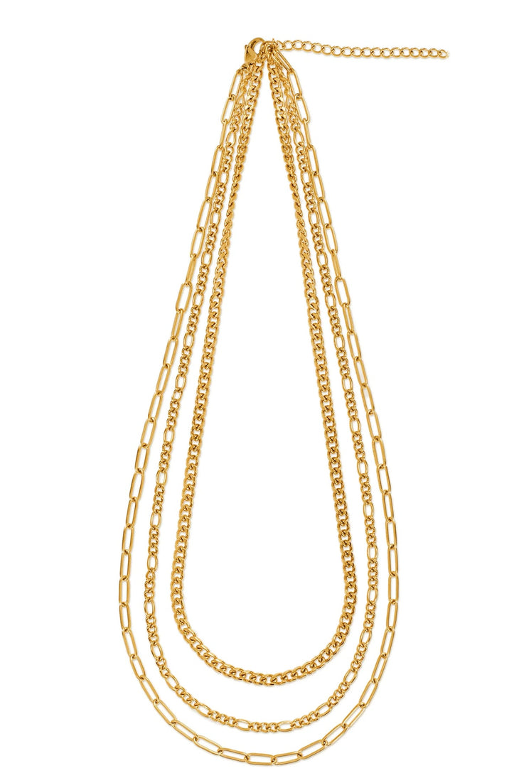 JEWELRY - Nola Multi Chain Necklace • Gold