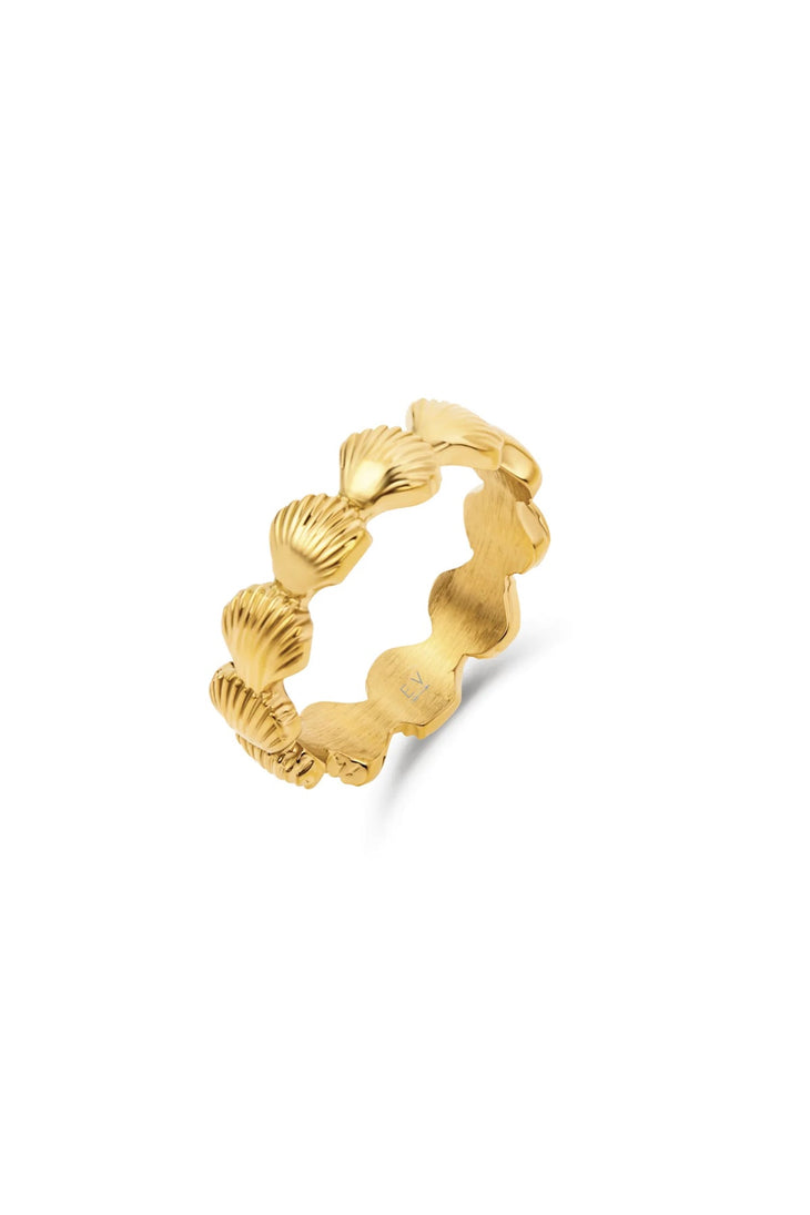 JEWELRY - Libby Shell Ring • Gold