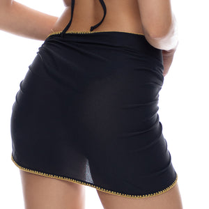 LULI CHIC - Sarong Mini Skirt