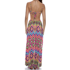 MIAMI SORBET - Cut Out Long Dress