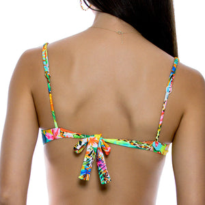 BIRDS OF PARADISE - Wide Strap Balconette Top