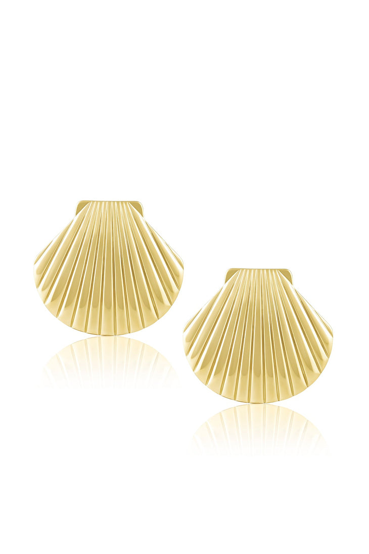 JEWELRY - Shelly Earrings • Gold