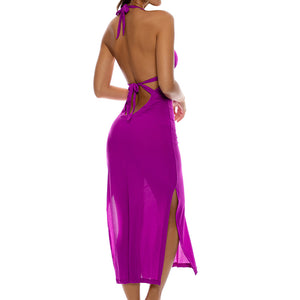 COSITA BUENA - Maxi Halter Dress-11C