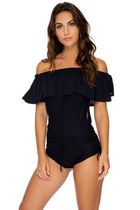 COSITA BUENA - Drifter Romper • Black