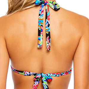 FEATHER LOVE - Triangle Halter Top