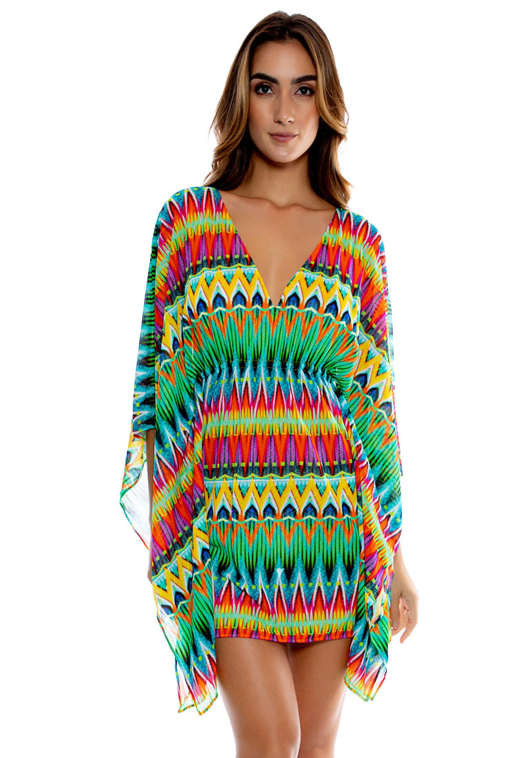 TULUM PARTY - Caftan Dress • Multicolor