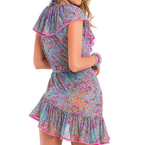 AGUA DULCE - Unwrap Me Mini Dress