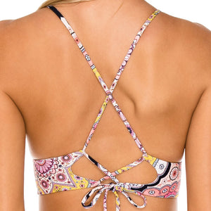 ALHAMBRA - Cross Back Bustier Top