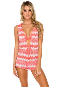 AMOR Y MIEL - Malecon Romper • Coral