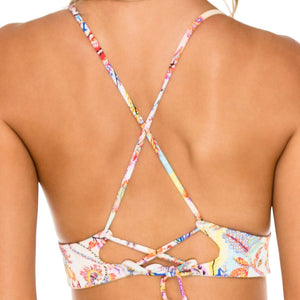 ALCAZAR - Cross Back Bustier Top