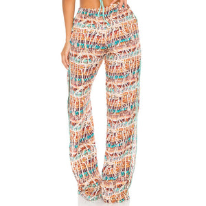 ALMERIA - Split Side Wide Leg Pant