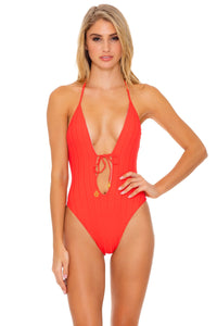 LAST FLING - One Piece Bodysuit • Red Hot