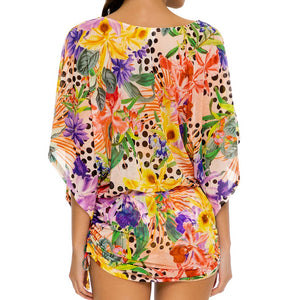 SHOCKING FLORALS - South Beach Dress