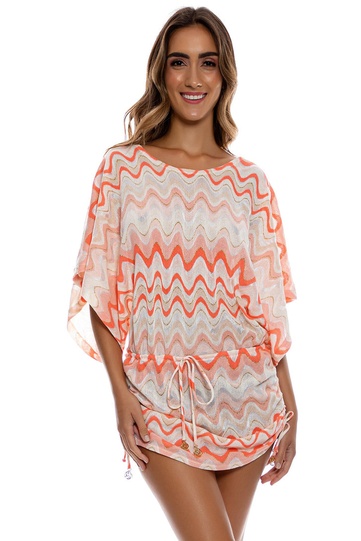 SKY WAVES - South Beach Dress • Multicolor