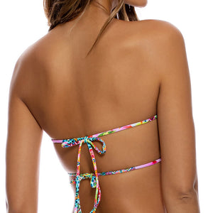 LULI ISLAND - Multiway Scrunched Cup Bandeau