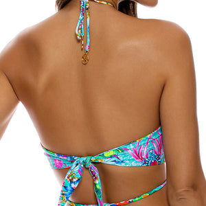 HIDDEN GEMS - Adjustable Drawstring Bandeau