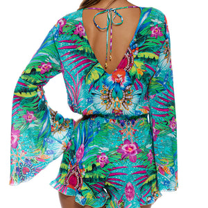 HIDDEN GEMS - Bell Sleeve Romper