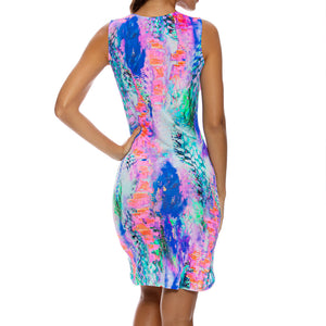 SHE'S ELECTRIC - Hi Lo Scrunch Dress