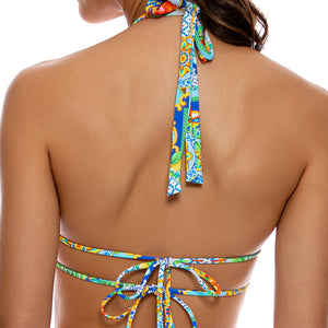 AMALFI - Cross Halter Top