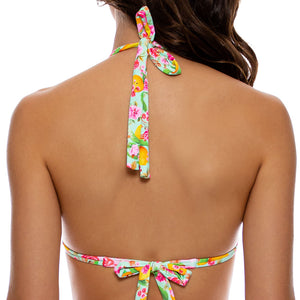 LIMONCELLO - Triangle Halter Top