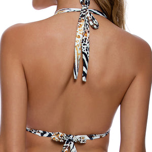 ANIMALE - Triangle Halter Top