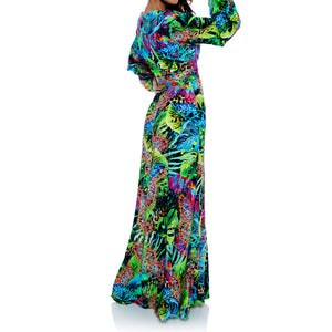 LULI'S SELVA - Belt Maxi Dress