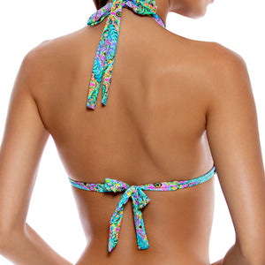 OCEAN BREEZE - Triangle Halter Top