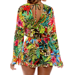 LUSH HORIZONS - Bell Sleeve Romper