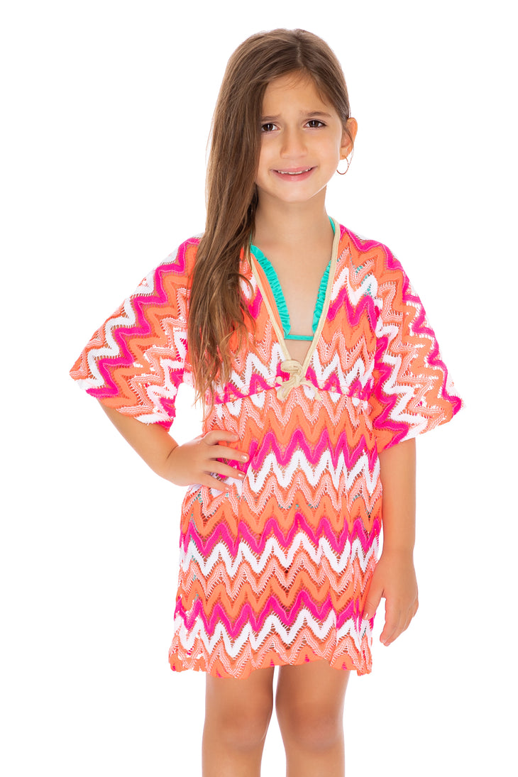 FLAMINGO BEACH T - Short Tunic • Multicolor