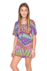 FREE LOVE - Short Tunic • Multicolor